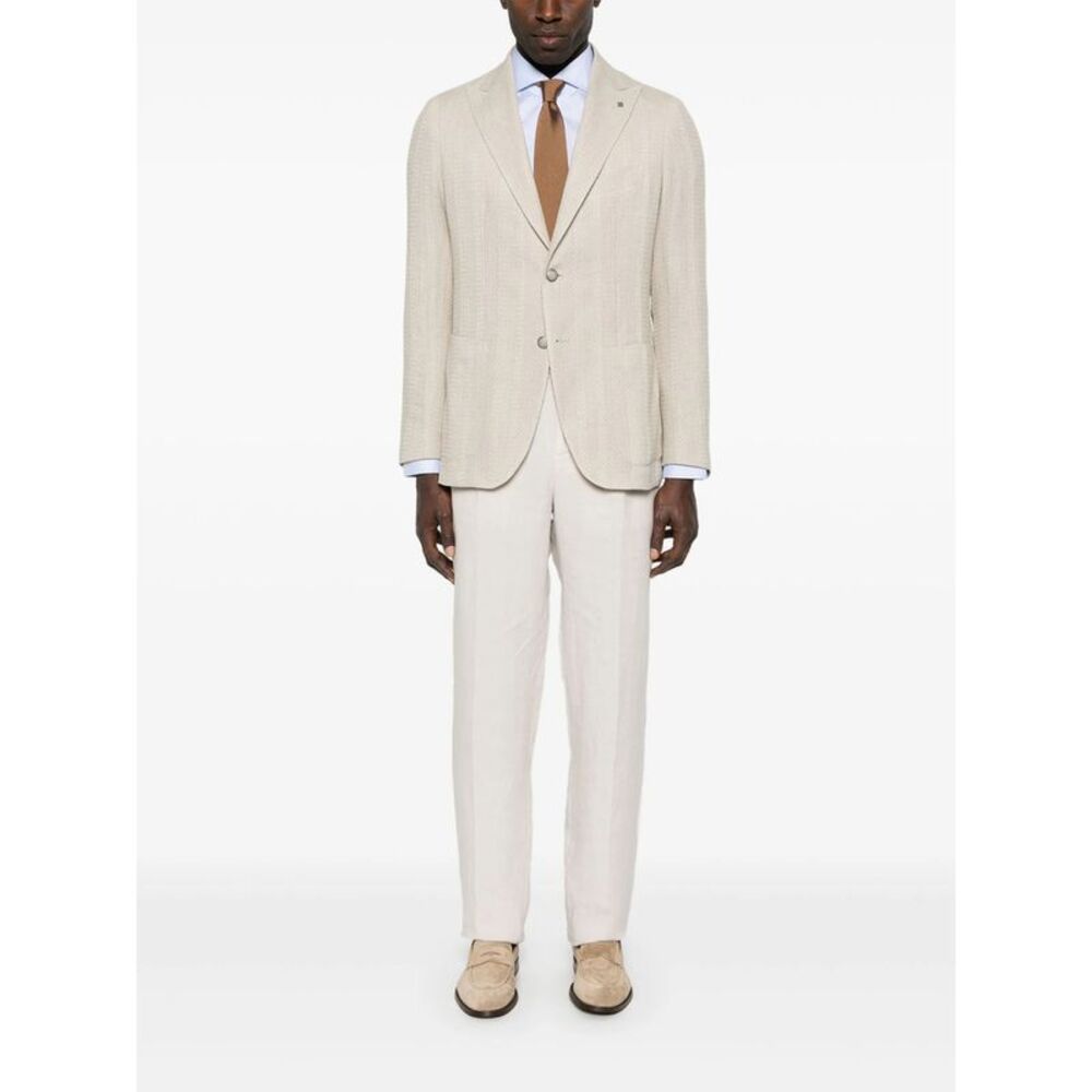 Brunello Cucinelli Neutrals Trousers - Tapered Trousers Men - Picture 3 of 5